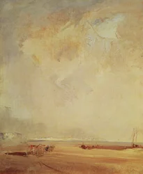 View of the Coast of Normandy
